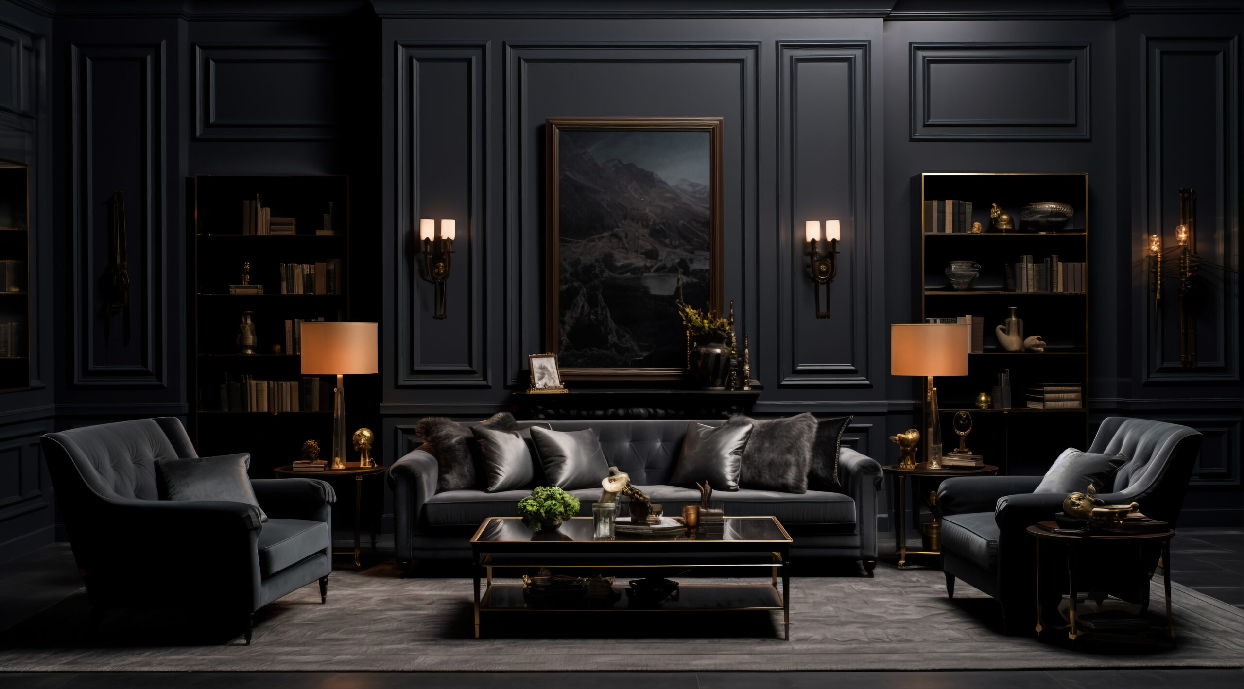 interior-design-neoclassical-style-with-furnishings-decor