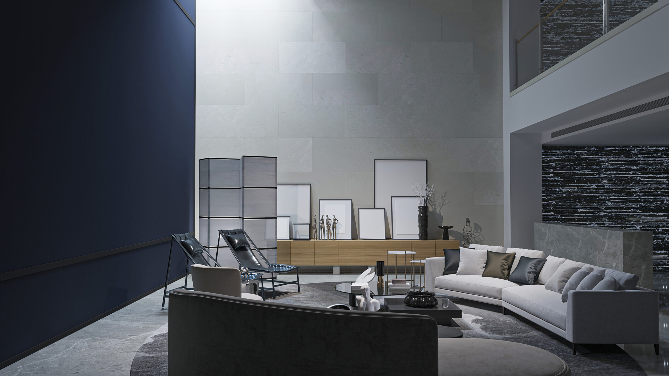 Modern Luxury Living Room Interior
