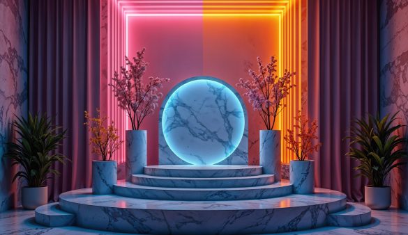 neon-marble-podium neon-marble-podium
